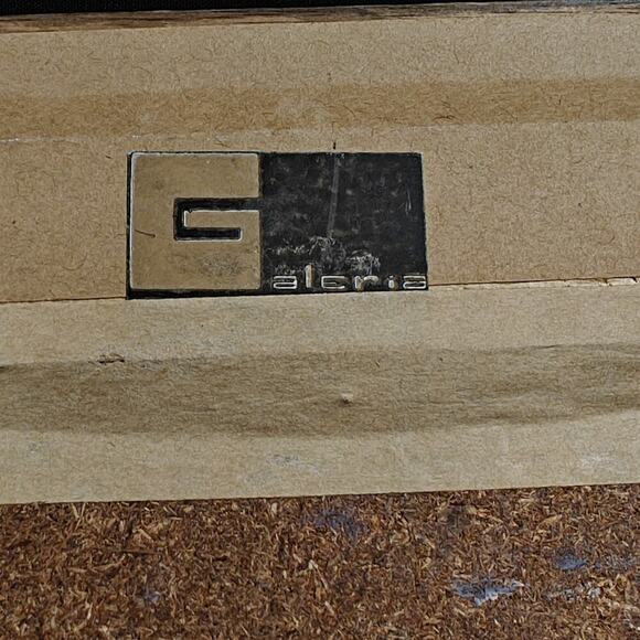 F. Poggio G. Vintage 1987 Italian Landscape Impasto Textured Oil Small Painting - Picture 12 of 12